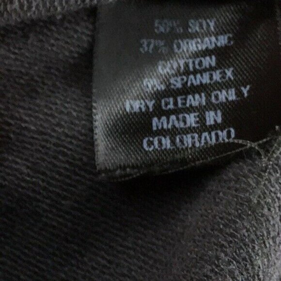 Gray Long Sleeve Zip Up Wrap Sweater Size Medium - Picture 5 of 8